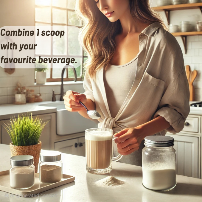 Marine Collagen Powder Hydrolyzed Collagen Peptides Type 1 & Type 3 200 gms