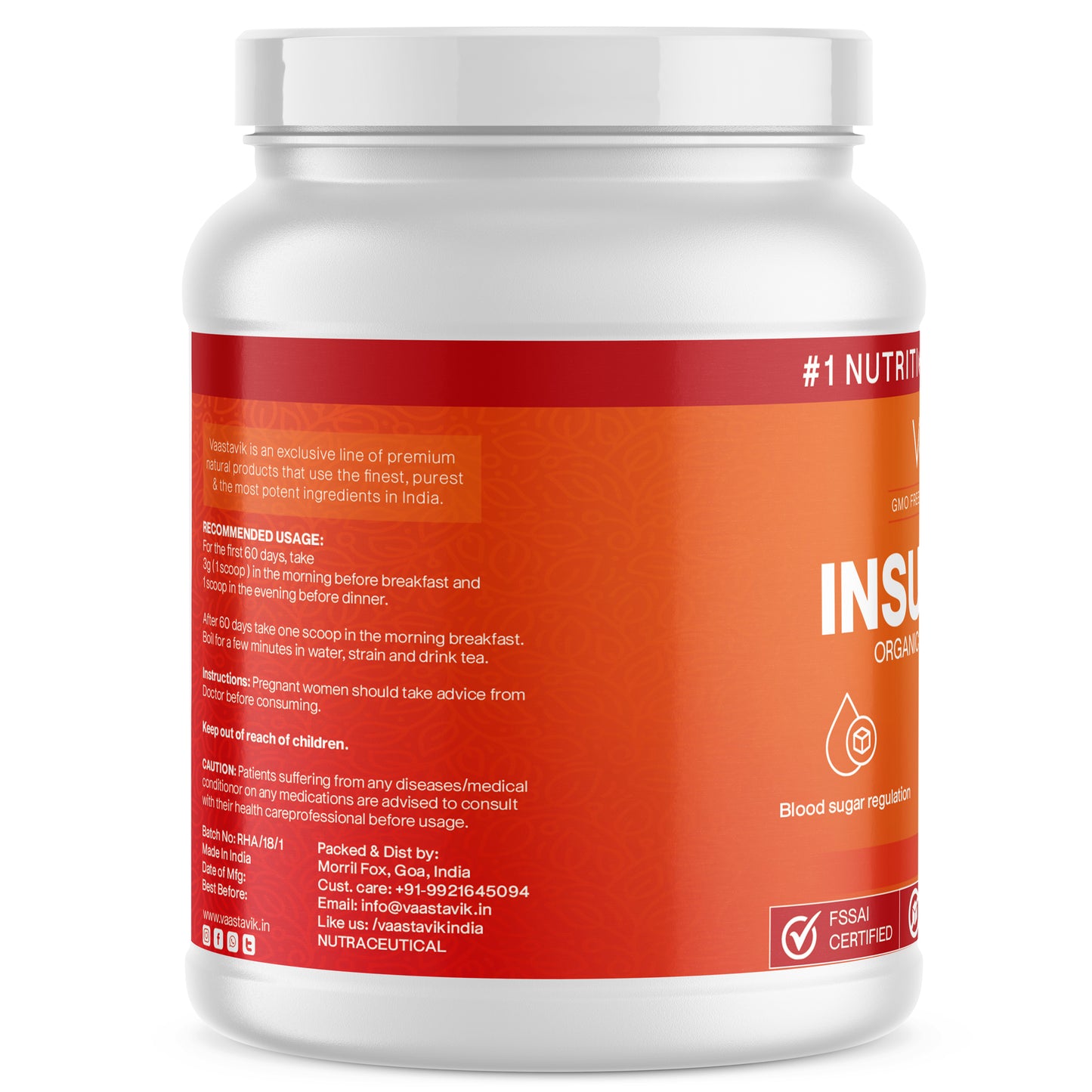 Insulin Leaf Costus Igneus Powder 100gm