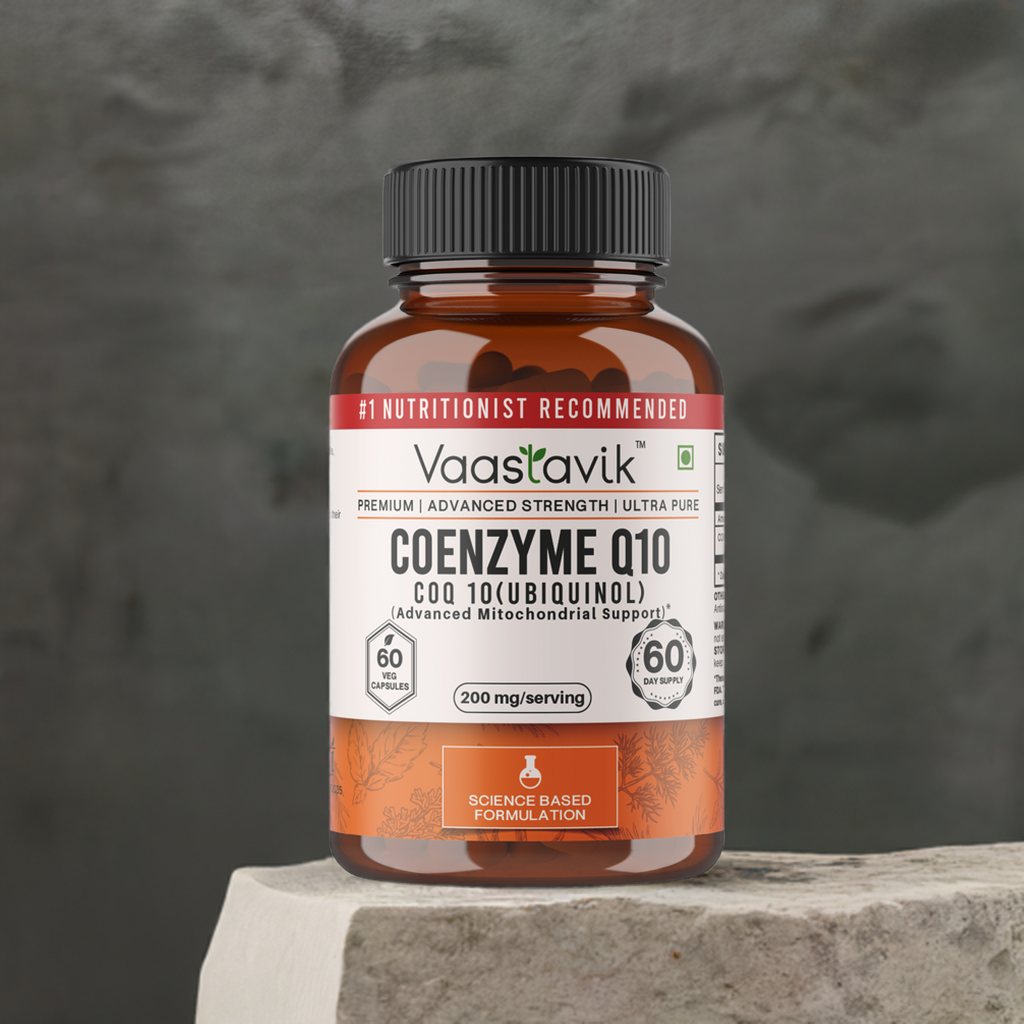 COQ10 Coenzyme q10 Ubiquinol Supplement - 200 mg 60 Capsules