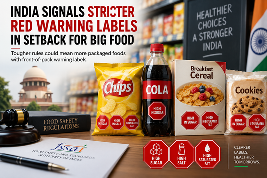 India may introduce stricter red warning labels on packaged foods high in sugar, salt or saturated fat. Here's what the proposed FSSAI rules could mean for consumers and food companies.