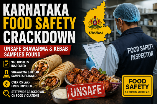 Karnataka Food Safety Crackdown: Unsafe Shawarma & Kebab Samples Found