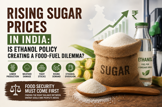Rising Sugar Prices in India: Is Ethanol Policy Creating a Food-Fuel Dilemma?