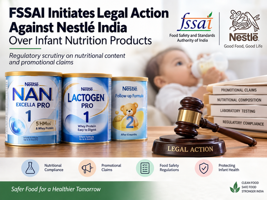FSSAI Initiates Legal Action Against Nestlé India Over Infant Nutrition Products