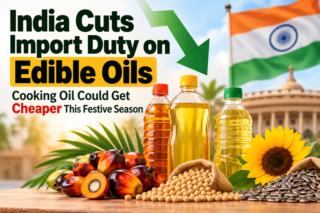 India Cuts Edible Oil Import Duty: Will Cooking Oil Get Cheaper?