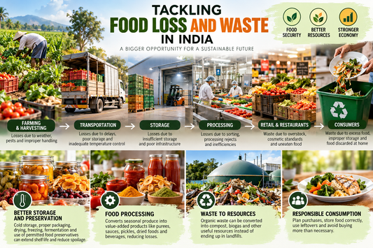 Food Loss and Waste in India: Challenges & Solutions