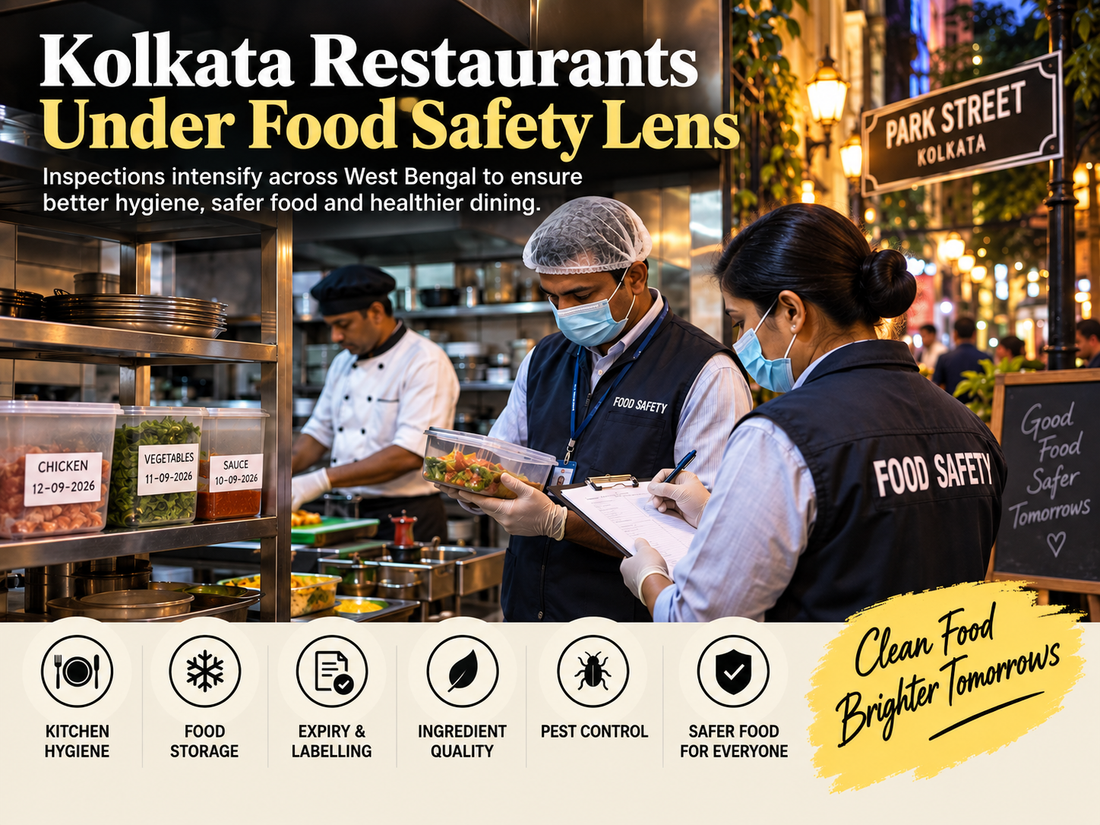 Kolkata Food Safety Drive: Restaurants Face Tighter Checks