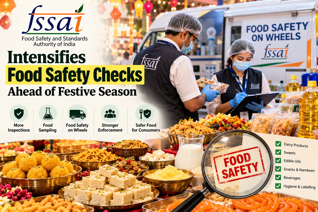 FSSAI Intensifies Food Safety Checks Ahead of Festive Season