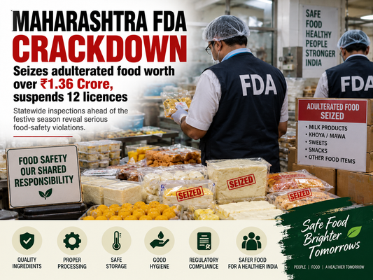 Maharashtra FDA Food Safety Crackdown: Lessons for Food Manufacturers