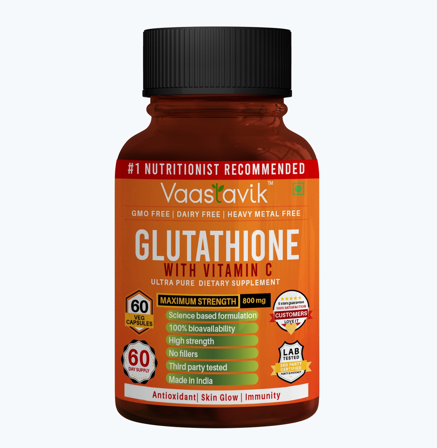 Glutathione Supplements 800 mg 60 capsules
