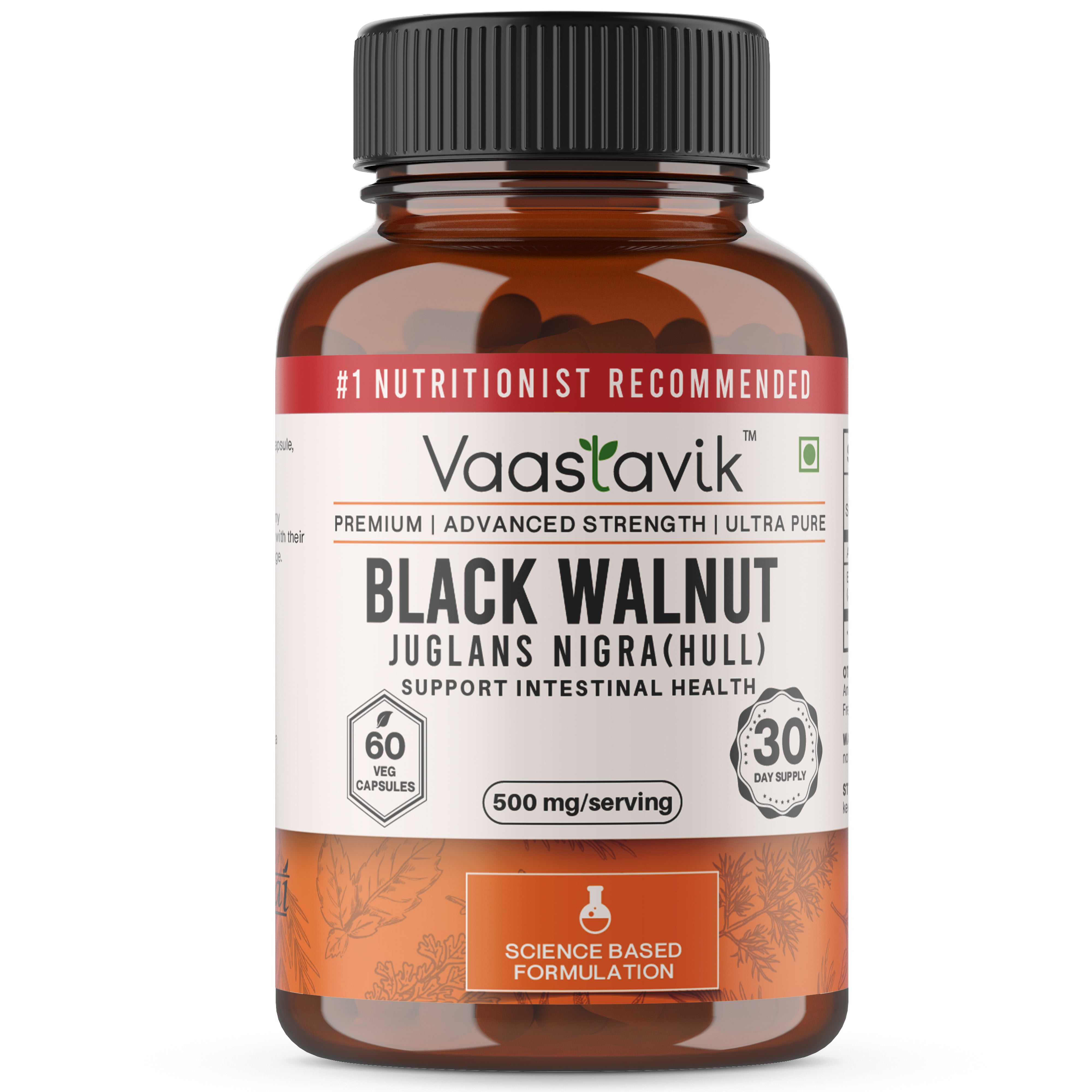 Black Walnut Hull Extract Capsules Juglans Nigra 500mg Shop Online ...