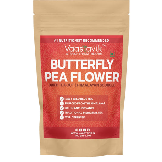 BLUE TEA - Butterfly Pea Flower Tea 100gm