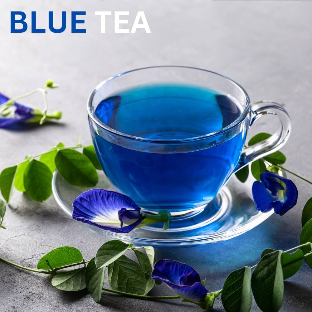 Butterfly Pea Flower Tea Blue Tea 100gm – Vaastavik