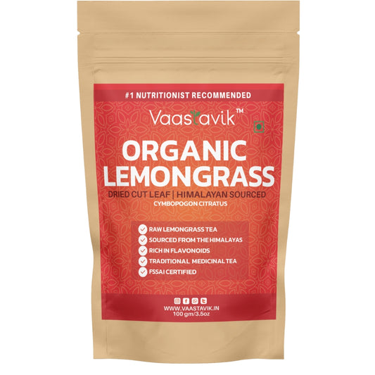 Lemon Grass Dried Herbal Tea Cymbopogon Citratus Nimmagaddi 100gm