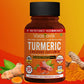 Vaastavik Lakadong Turmeric Curcumin 95% Curcuminoids With Black Pepper Extract Capsules Supplements 800mg