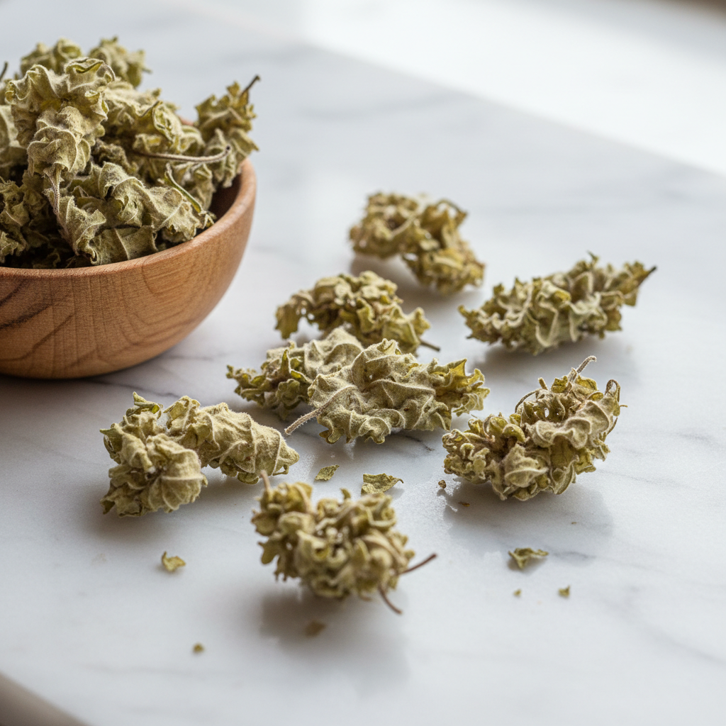 Ingredients Close-up - Mullein Leaves