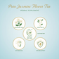 Jasmine Tea Benefits Infographic