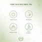 Tulsi Tea Benefits Infographic