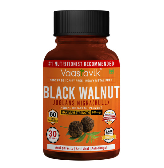 Vaastavik Black Walnut hull capsule supplement